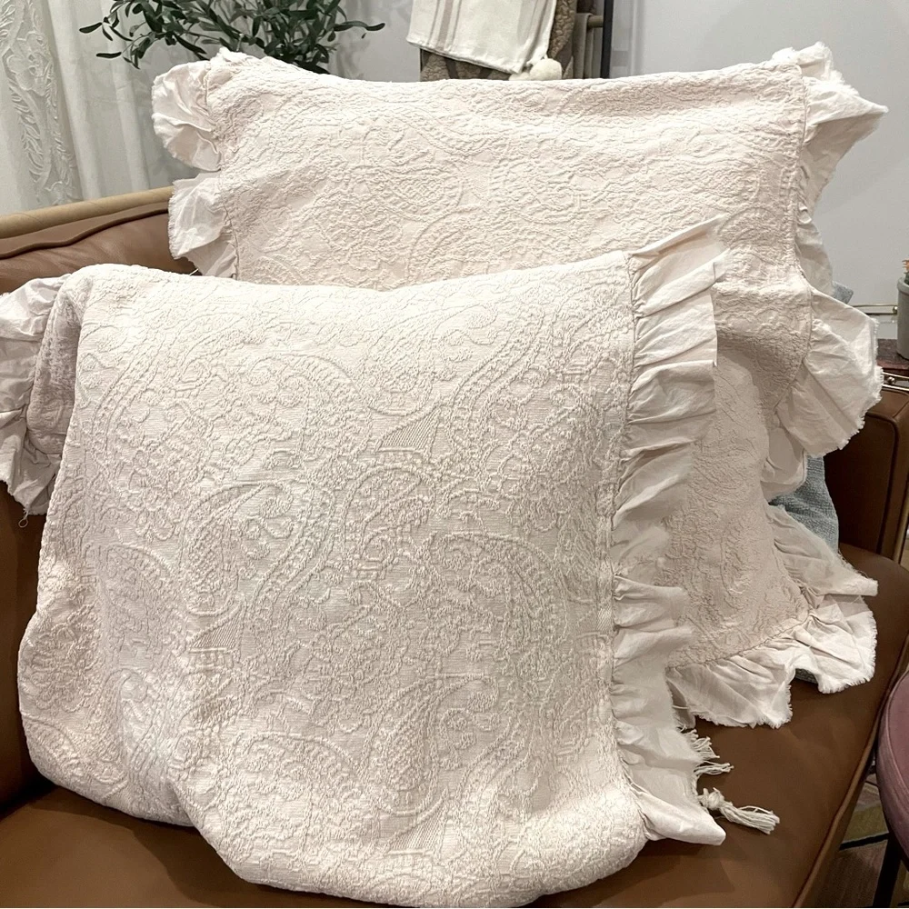 PiuBelle Piu Belle Euro Sham 2 Pck  Cotton Pillow Euro Shams  Portugal